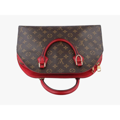 Louis Vuitton Monogram Alma Bag Into Bag Brown/Red - brown / Leather / top handle bag