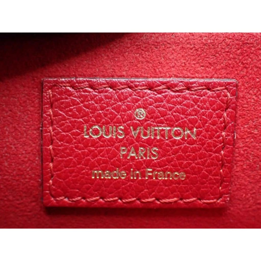 Louis Vuitton Monogram Alma Bag Into Bag Brown/Red - brown / Leather / top handle bag