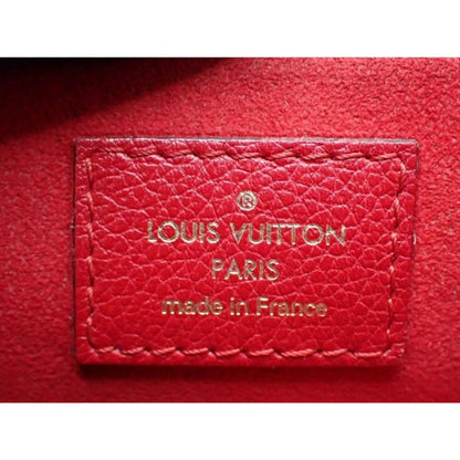 Louis Vuitton Monogram Alma Bag Into Bag Brown/Red - brown / Leather / top handle bag