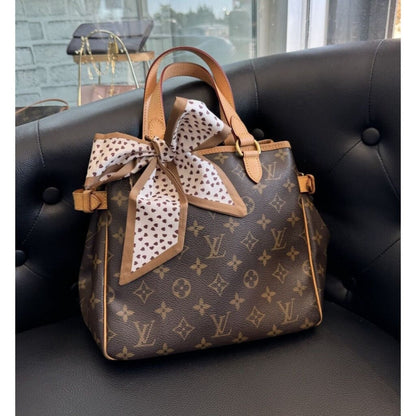 LOUIS VUITTON Monogram Batignolles Vertical (MSRP $1030 + ) - Small / Leather / Top Handle Bag