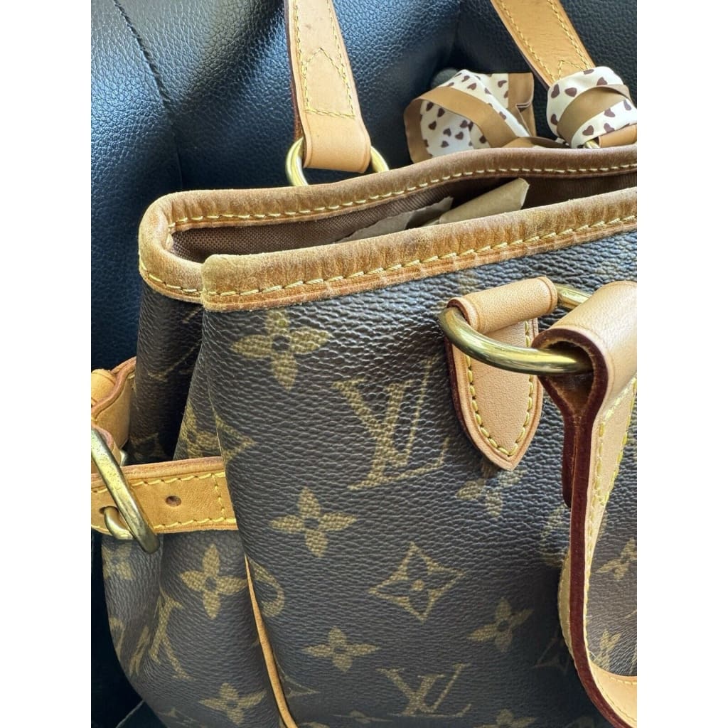 LOUIS VUITTON Monogram Batignolles Vertical (MSRP $1030 + ) - Small / Leather / Top Handle Bag