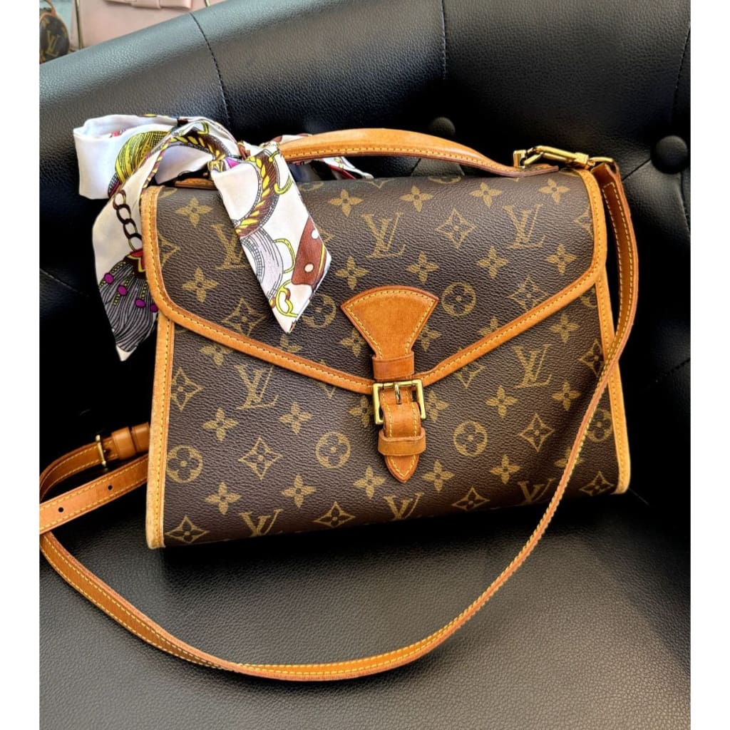 LOUIS VUITTON Monogram Bel Air Bag w/ Shoulder Strap (MSRP $2000 + ) - Medium / Leather / Crossbody