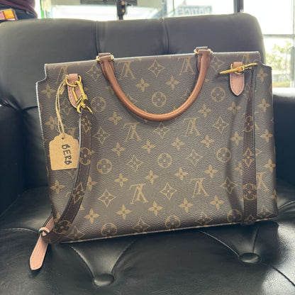 Louis Vuitton Monogram Canvas Marignan Messenger Bag Rose 2-Way (MSRP $2230) - brown / coated canvas / 2-way