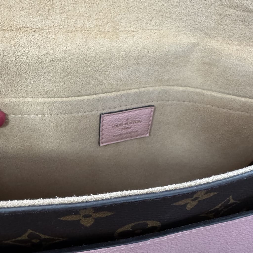 Louis Vuitton Monogram Canvas Marignan Messenger Bag Rose 2-Way (MSRP $2230) - brown / coated canvas / 2-way