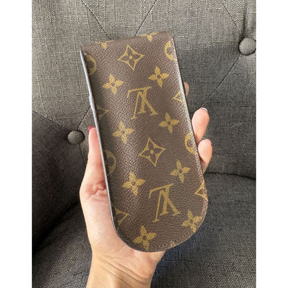 Louis Vuitton Monogram Glasses Case - one size / Brown / Coated Canvas