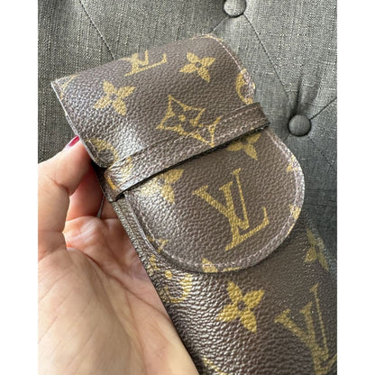 Louis Vuitton Monogram Glasses Case - one size / Brown / Coated Canvas