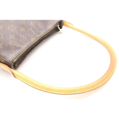 Louis Vuitton Monogram Looping Bag MM - brown / coated canvas / Shoulder Bag