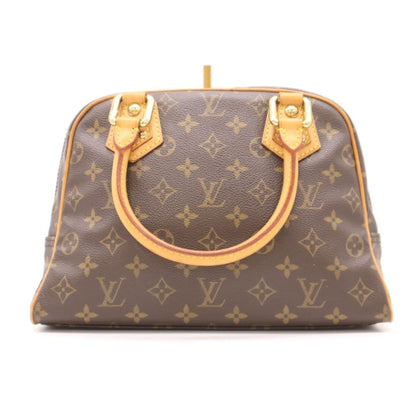 Louis Vuitton Monogram Manhattan PM Shoulder Bag (MSRP $1680) - brown / coated canvas