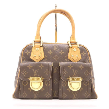 Louis Vuitton Monogram Manhattan PM Shoulder Bag (MSRP $1680) - brown / coated canvas