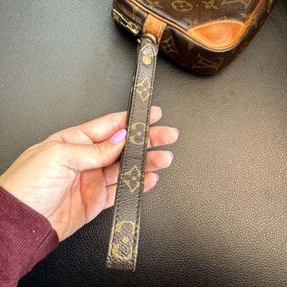 LOUIS VUITTON Monogram Marly Dragonne Clutch/ Wristlet (MSRP $1000 + ) - Small / Canvas( + 1) / Clutch