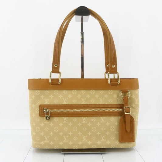 LOUIS VUITTON Monogram Mini Lin Lucille PM Bag - brown / canvas / Shoulder Bag