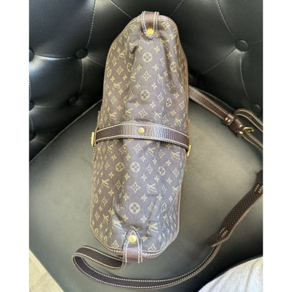 LOUIS VUITTON Monogram Mini Lin Saumur 30 Canvas Crossbody Bag (MSRP $1450) - Medium / Leather / Crossbody