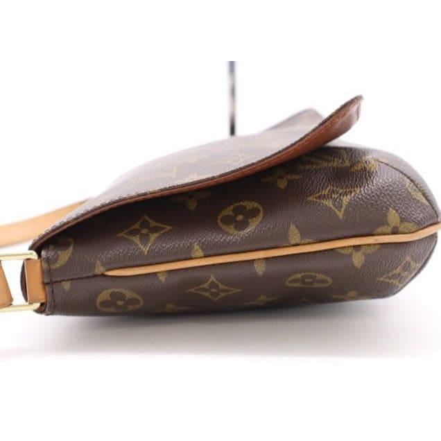 Louis Vuitton Monogram Musette Tango Short Shoulder Bag - brown / Coated Canvas / Shoulder Bag