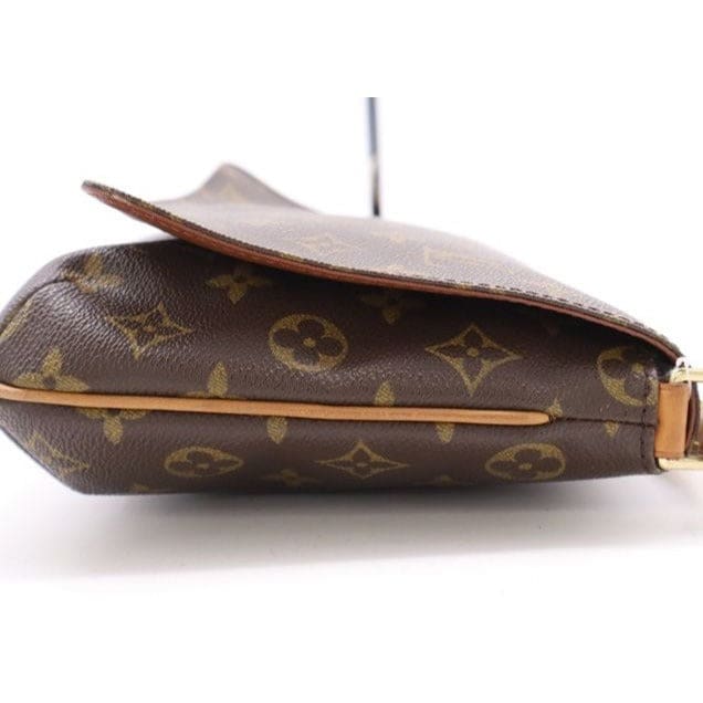 Louis Vuitton Monogram Musette Tango Short Shoulder Bag - brown / Coated Canvas / Shoulder Bag