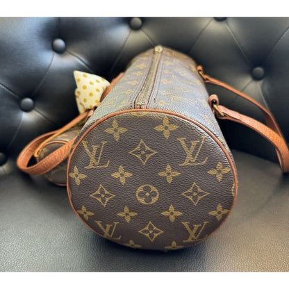 LOUIS VUITTON Monogram Papillon 30 w/ Mini Pouch - papillon 30 / Leather / Top Handle Bag