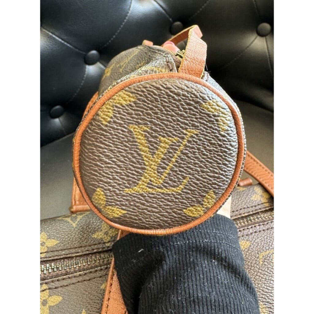 LOUIS VUITTON Monogram Papillon 30 w/ Mini Pouch - papillon 30 / Leather / Top Handle Bag