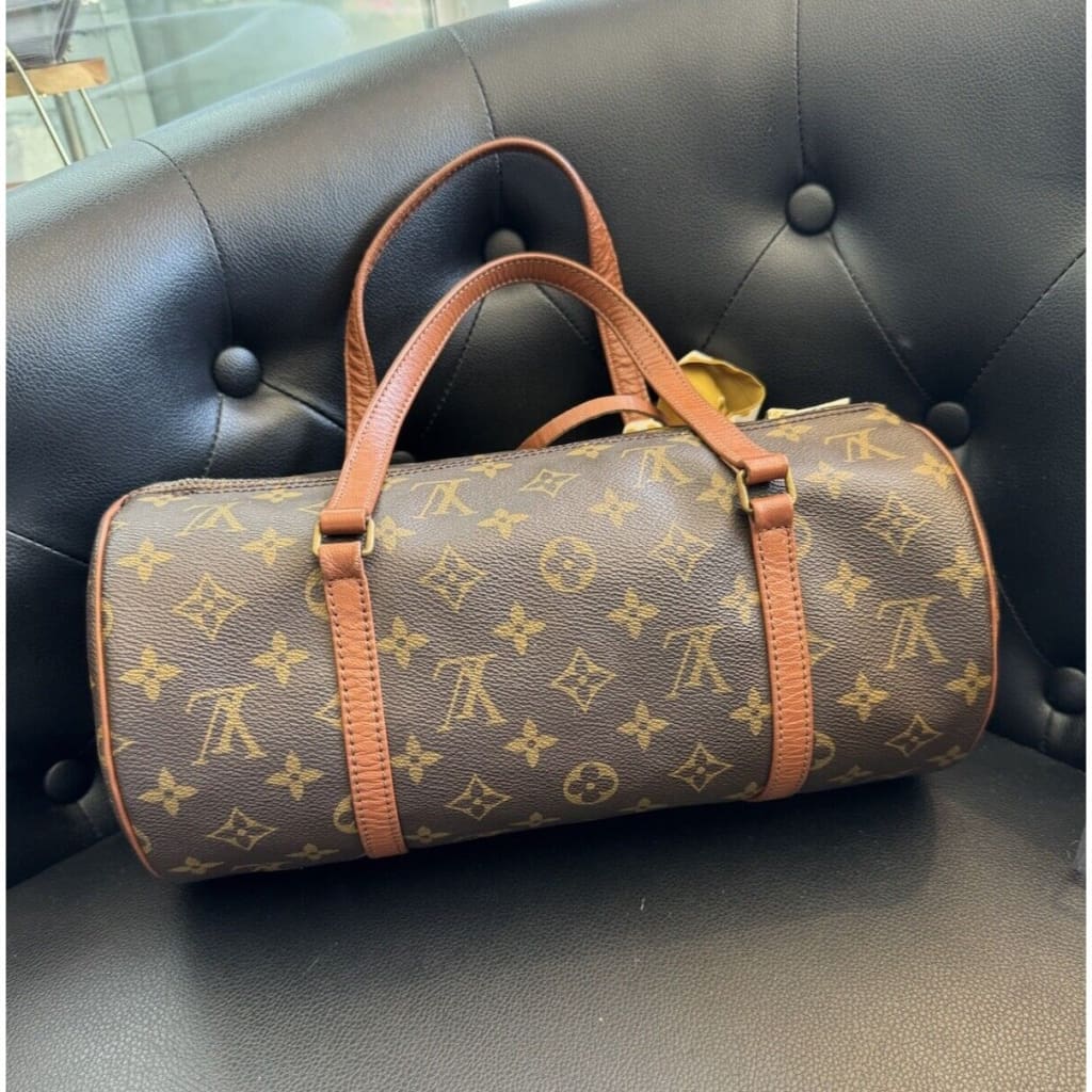 LOUIS VUITTON Monogram Papillon 30 w/ Mini Pouch - papillon 30 / Leather / Top Handle Bag