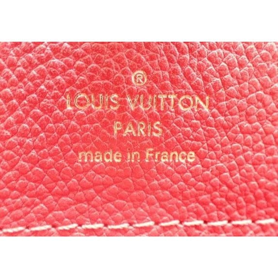 Louis Vuitton Monogram Red Venus Satchel with Crossbody Strap - brown / Coated Canvas / Shoulder Bag