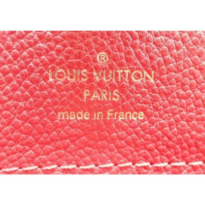 Louis Vuitton Monogram Red Venus Satchel with Crossbody Strap - brown / Coated Canvas / Shoulder Bag