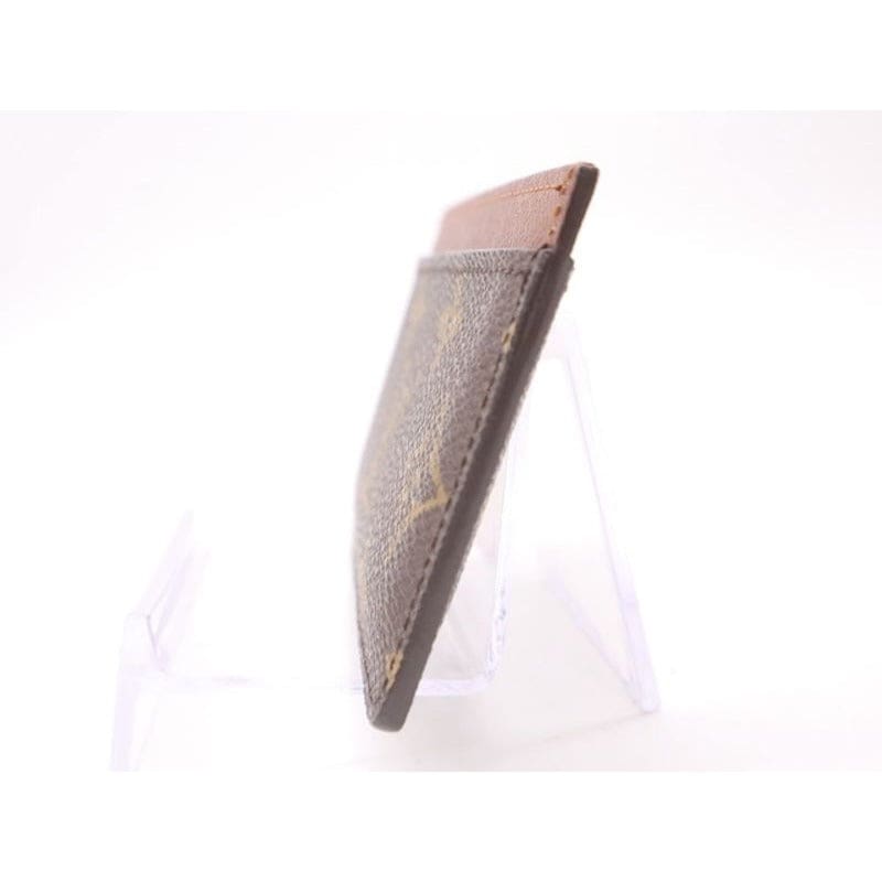 Louis Vuitton Monogram Simple Card Case/ Holder - brown / Coated Canvas / card holder