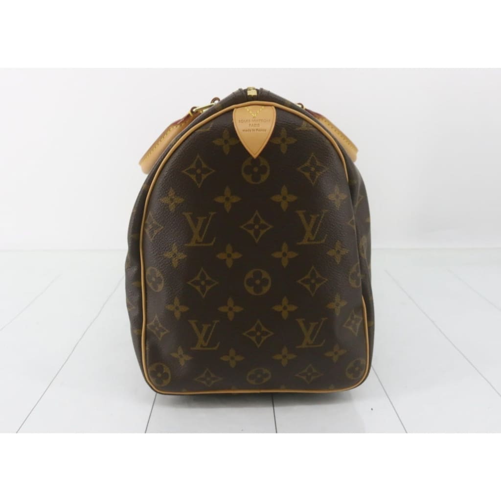 Louis Vuitton Monogram Speedy 35 - brown / Leather / boston bag