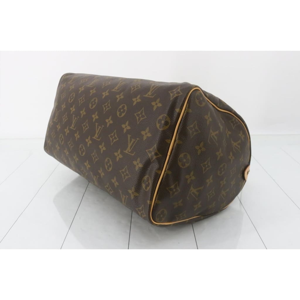 Louis Vuitton Monogram Speedy 35 - brown / Leather / boston bag