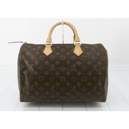 Louis Vuitton Monogram Speedy 35 - brown / Leather / boston bag
