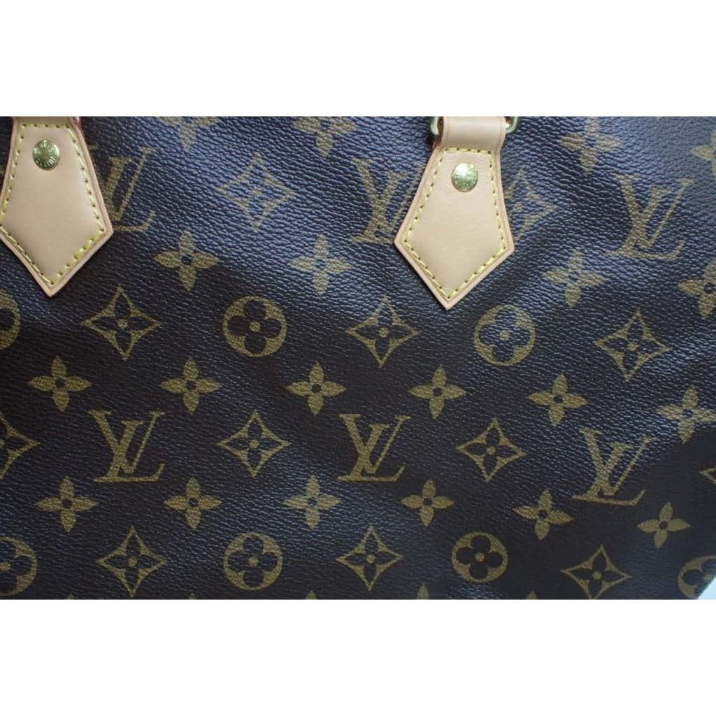 Louis Vuitton Monogram Speedy 35 - brown / Leather / boston bag