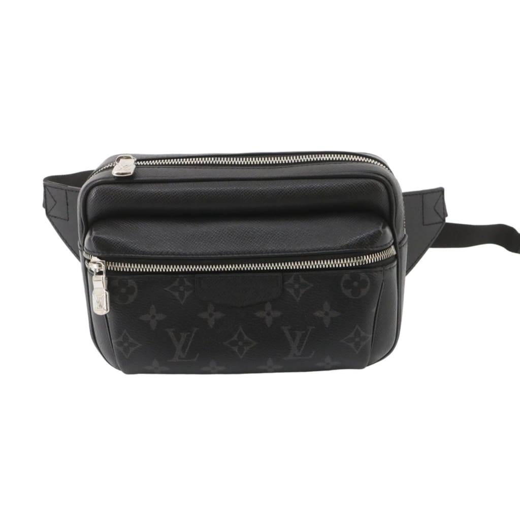 LOUIS VUITTON Outdoor BumBag Monogram Eclipse Taigarama - Black / Leather