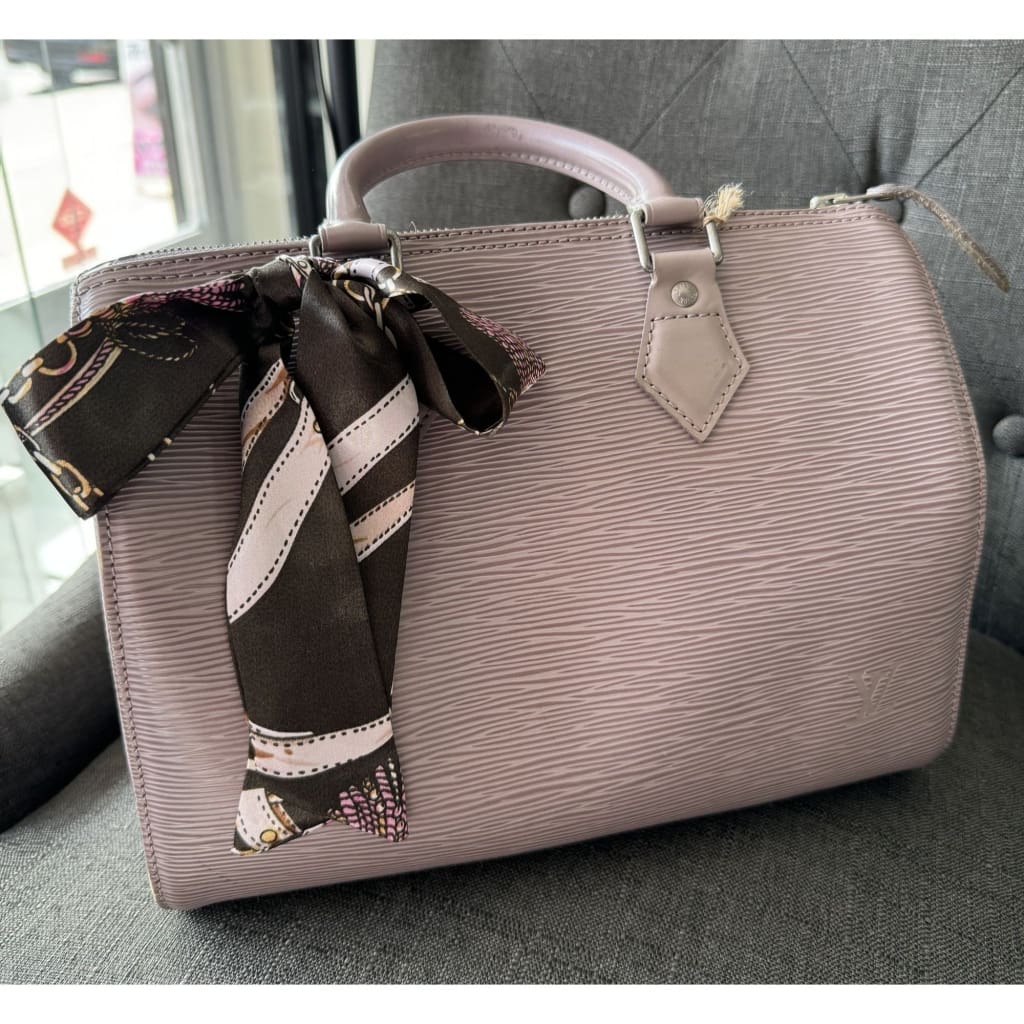 LOUIS VUITTON RARE Lilac Epi Speedy 25 - 25 / Lilac / Leather