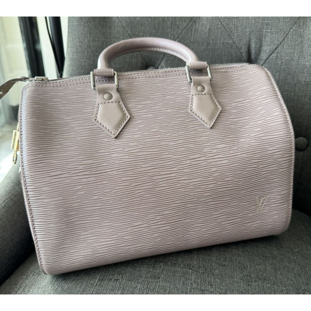 LOUIS VUITTON RARE Lilac Epi Speedy 25 - 25 / Lilac / Leather