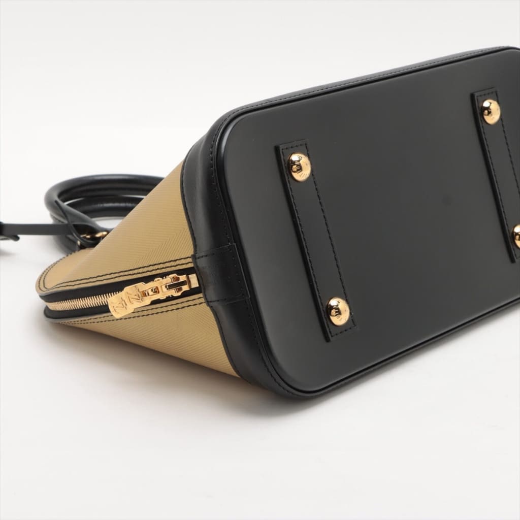 Louis Vuitton Reverse Monogram Studded Night Lights Alma PM - leather