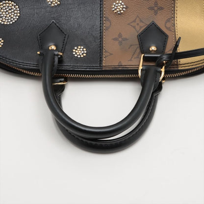 Louis Vuitton Reverse Monogram Studded Night Lights Alma PM - leather