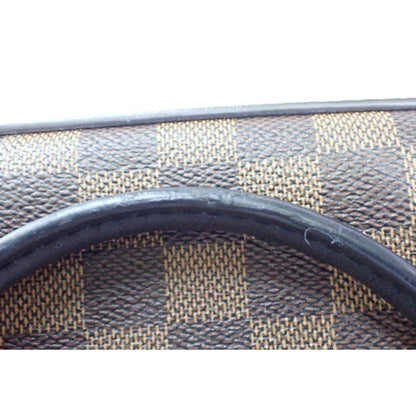 Louis Vuitton Riverside Damier Ebene Satchel Shoulder Bag - brown / Leather / Shoulder Bag