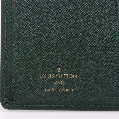 Louis Vuitton Taiga Agenda PM New with Box (MSRP $525) - green / leather / agenda