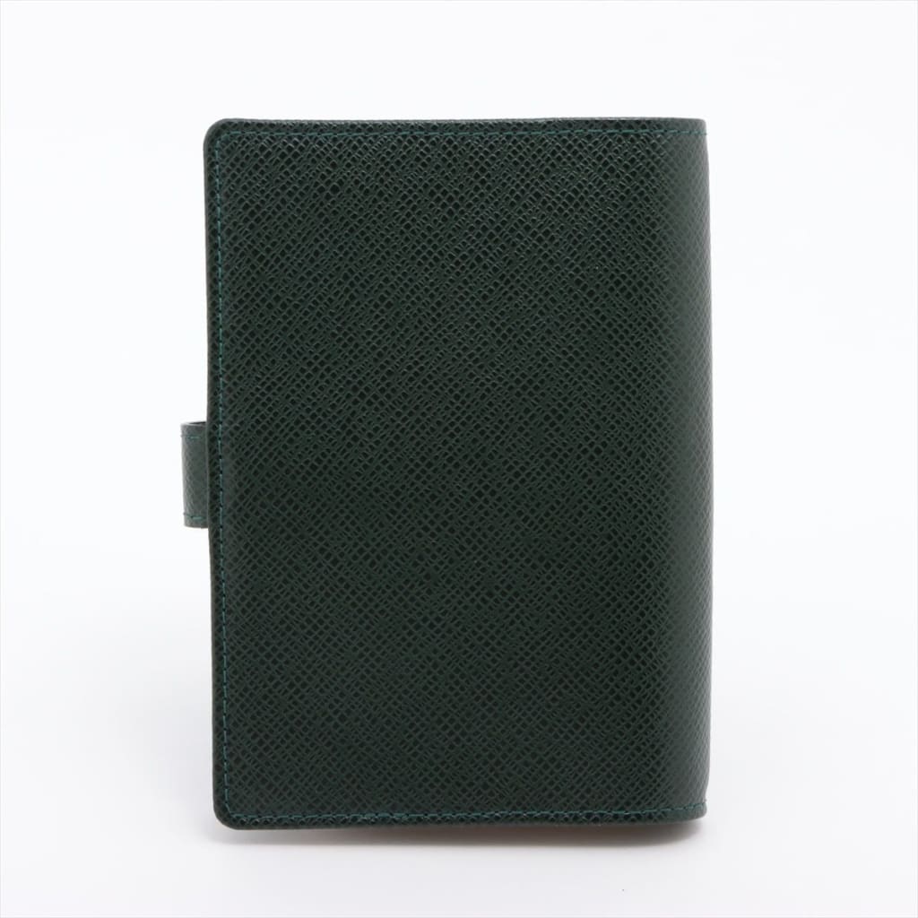 Louis Vuitton Taiga Agenda PM New with Box (MSRP $525) - green / leather / agenda