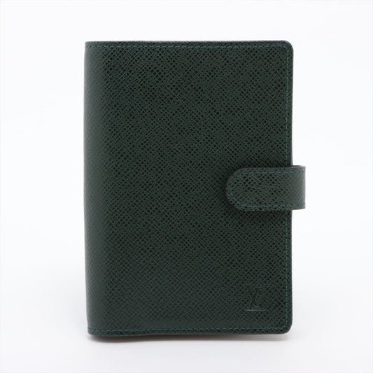 Louis Vuitton Taiga Agenda PM New with Box (MSRP $525) - green / leather / agenda