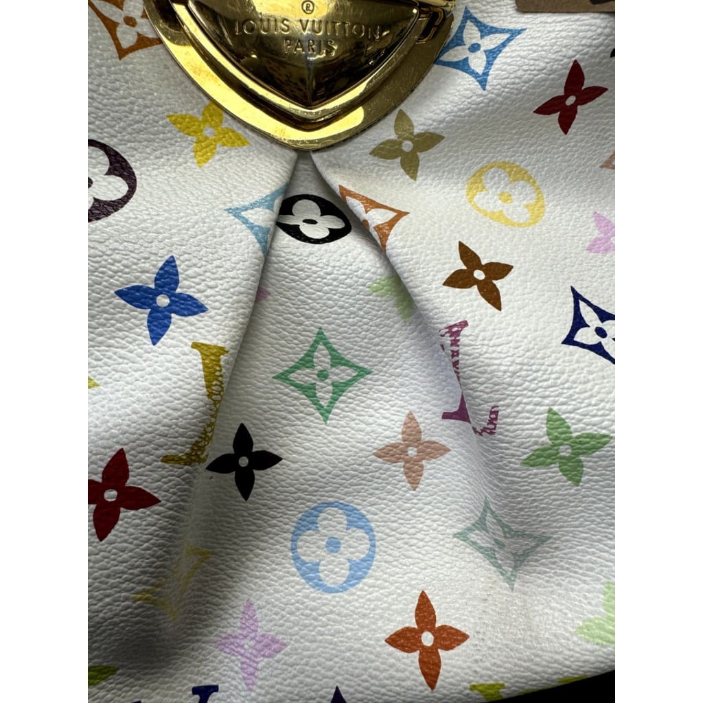 LOUIS VUITTON Ursula Monogram Multicolor Murakami Shoulder Bag (MSRP $2,500) - Medium / Leather( + 1) / Shoulder Bag