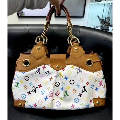 LOUIS VUITTON Ursula Monogram Multicolor Murakami Shoulder Bag (MSRP $2,500) - Medium / Leather( + 1) / Shoulder Bag