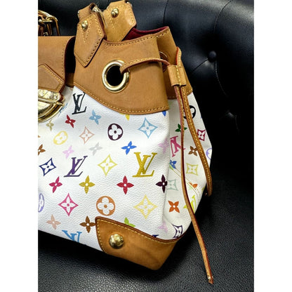 LOUIS VUITTON Ursula Monogram Multicolor Murakami Shoulder Bag (MSRP $2,500) - Medium / Leather( + 1) / Shoulder Bag