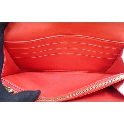 Louis Vuitton Vernis Sarah Wallet Orange/Sunset - orange / patent leather / long wallet