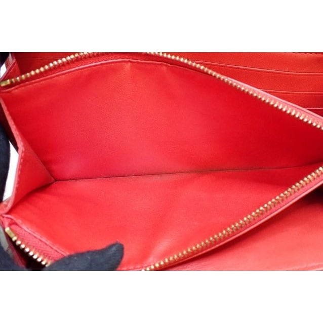 Louis Vuitton Vernis Sarah Wallet Orange/Sunset - orange / patent leather / long wallet