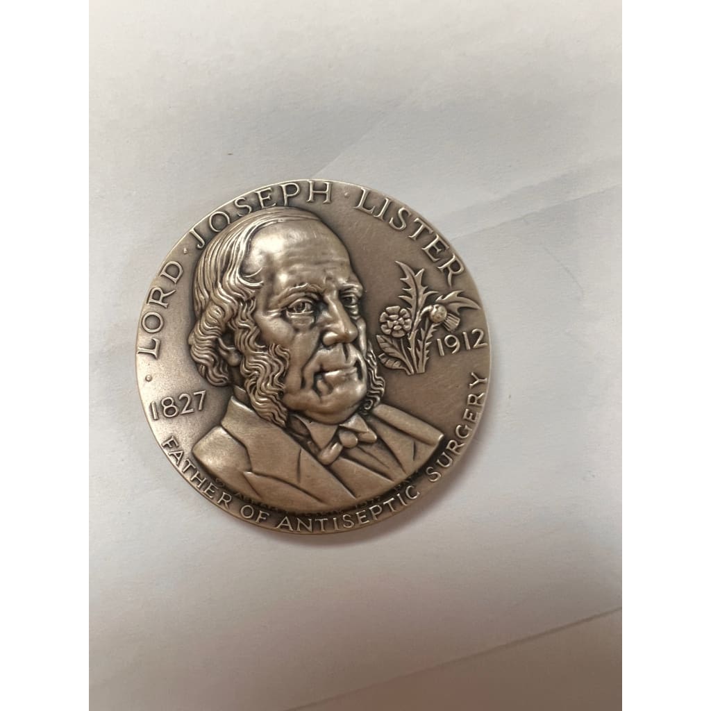 MEDALLIC ART 2.2 TROY OZ 999 LORD JOSEPH LISTER