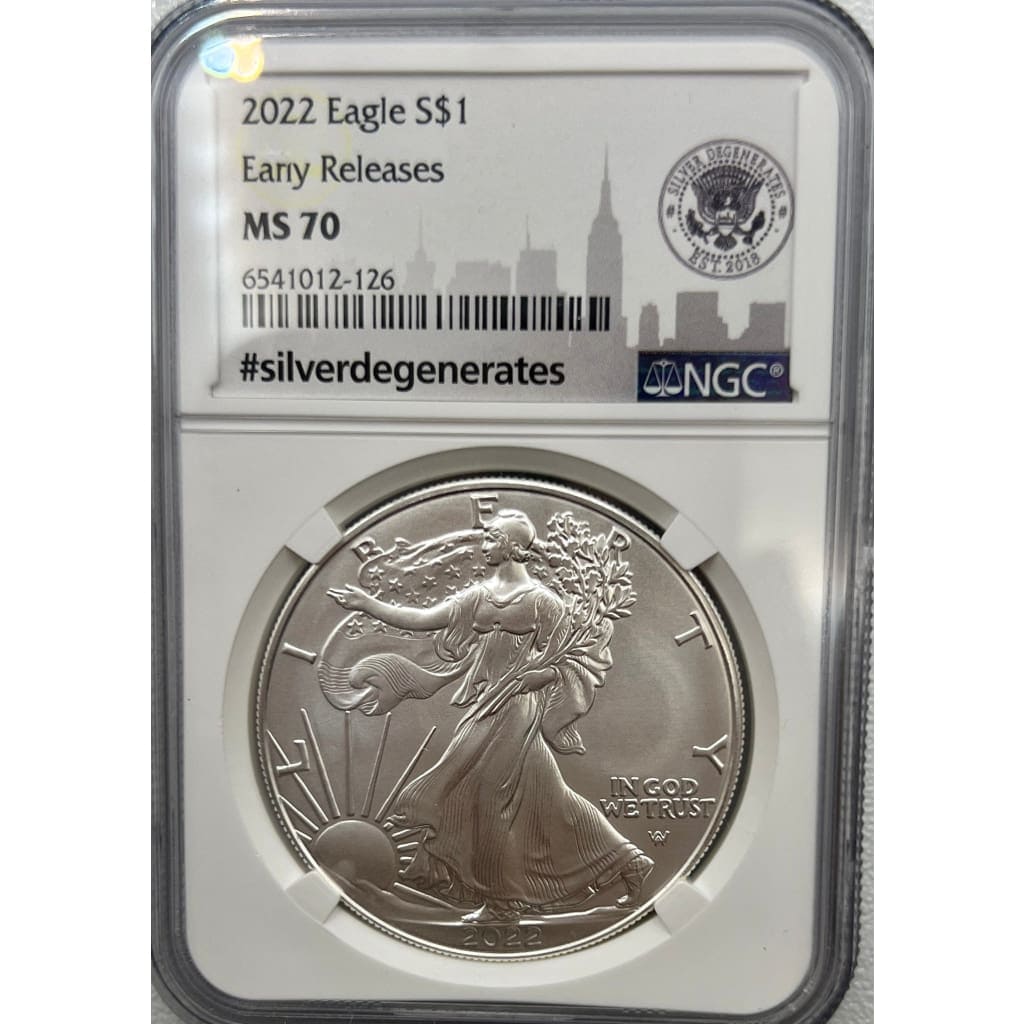 2022 EAGLE EARLY RELEASES MS 70 DOLLAR