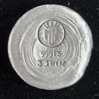 3 Troy Oz MK BarZ "Rebel Alliance Starbird" Stamped Bar .999FS - MK BARZ AND BULLION