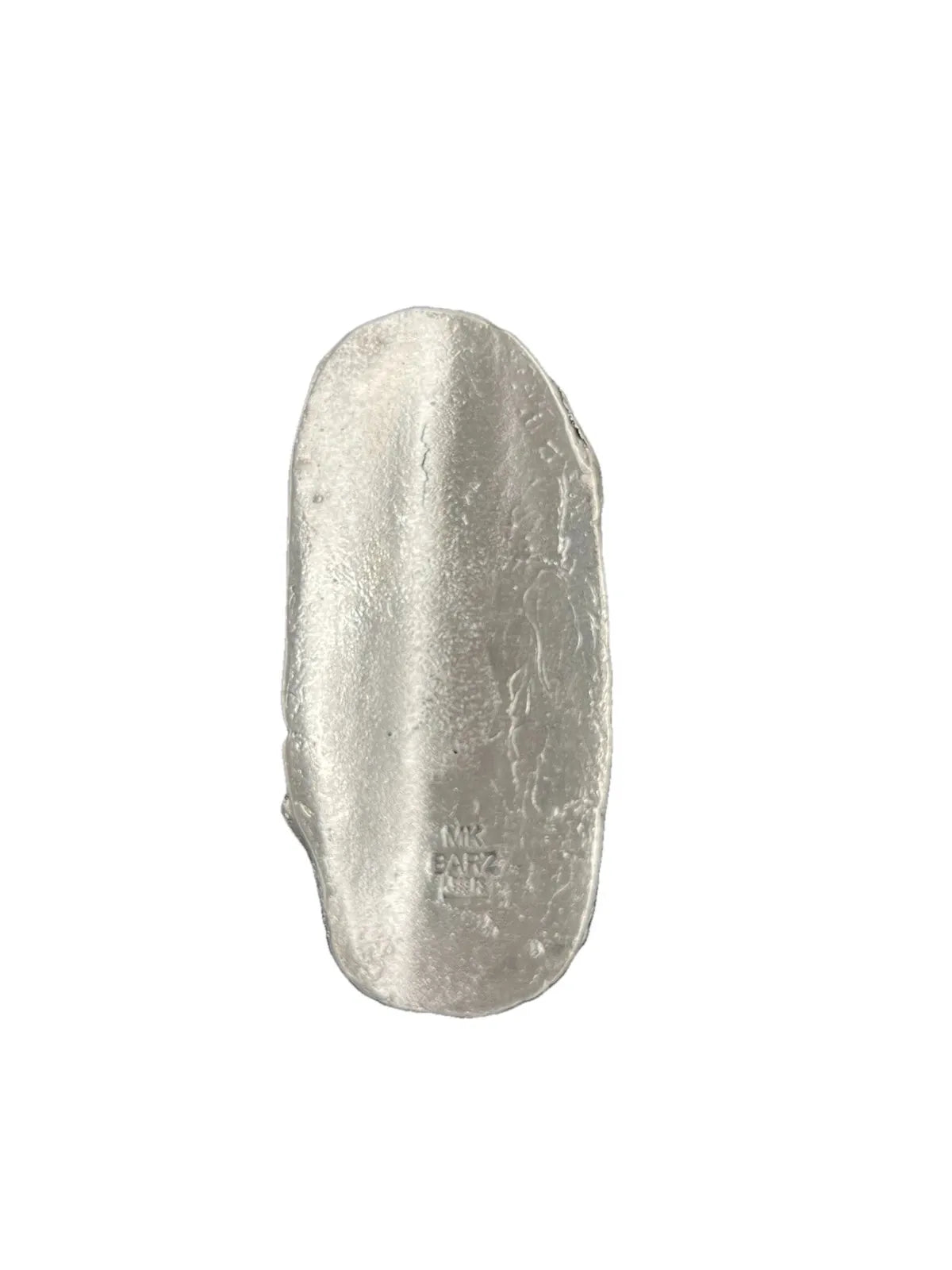 2.52 Ozt. MKBARZ "Eagle Lady" .999 Silver Hand Poured - MK BARZ AND BULLION