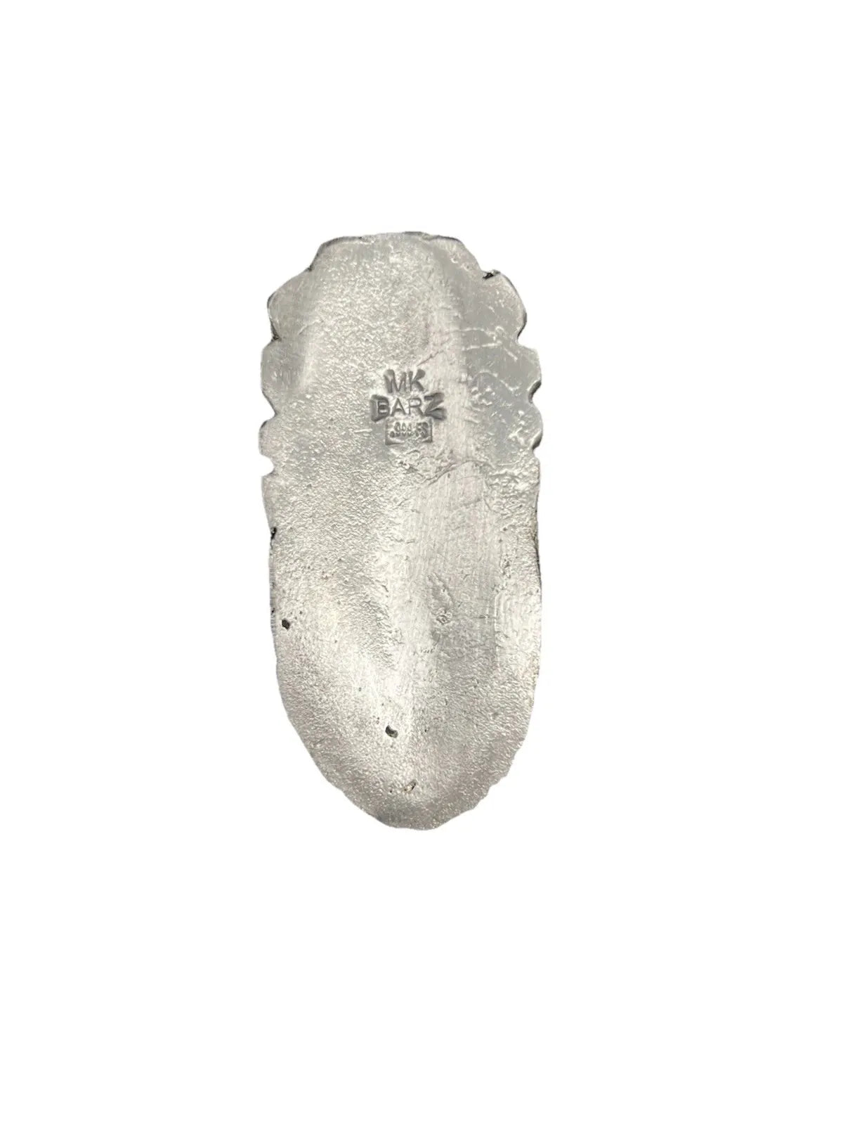 2.32 MKBARZ "Skull And Bison" .999 Silver Hand Poured - MK BARZ AND BULLION