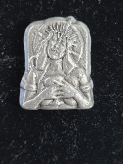 2.5 Troy Oz MK BarZ "Lady of Thorns" Hand Poured .999 FS - MK BARZ AND BULLION