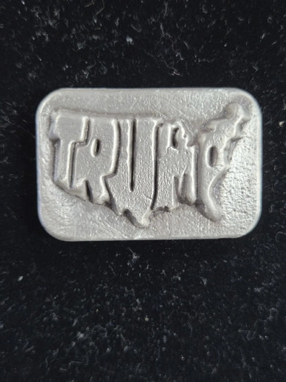 3 Troy Oz MK BarZ "Trump Country" Hand Poured .999 FS - MK BARZ AND BULLION