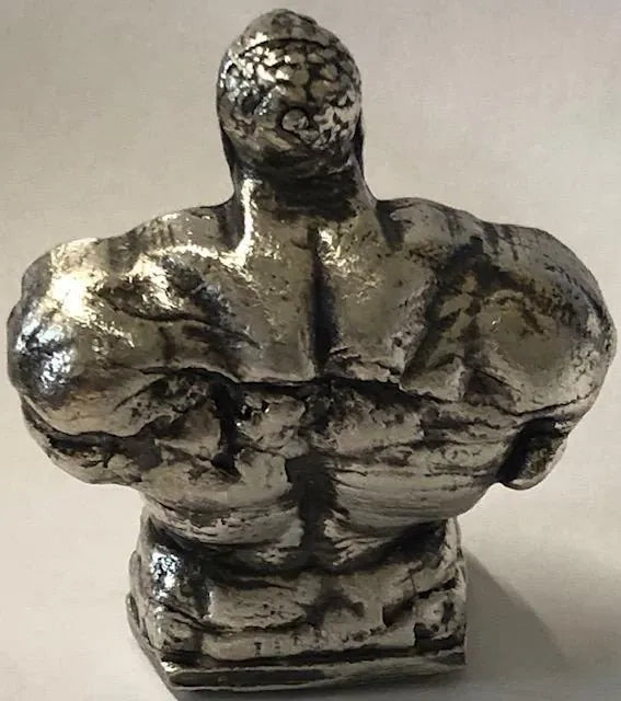 10 Ozt MK BarZ "The Hulk" 2 Part Cast Hand Poured .999 Fine Silver - MK BARZ AND BULLION